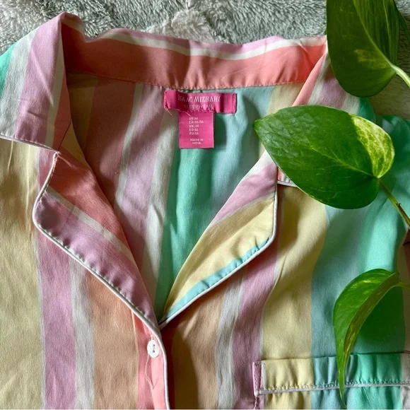 🌸Striped Pastel Pajama Set - Picture 2 of 11